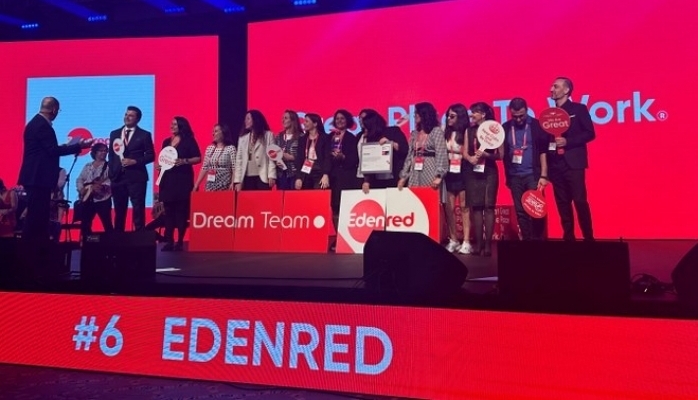 Edenred'e “Türkiye'nin En İyi İşvereni” Ödülü