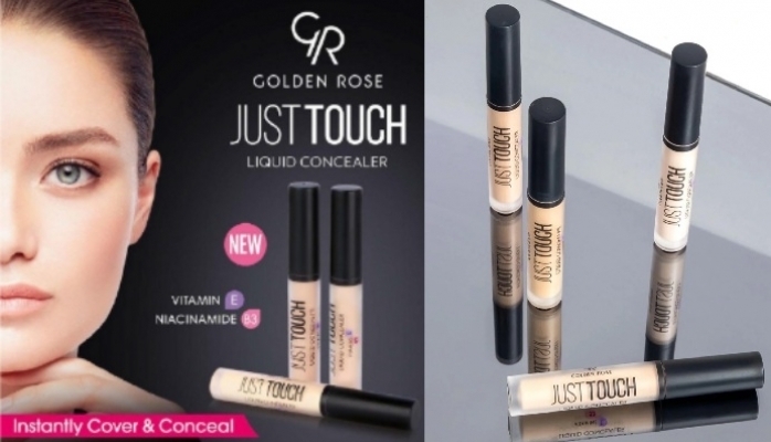 Kusursuz ve Doğal Bir Görünümün Anahtarı Golden Rose Just Touch Liquid Concealer