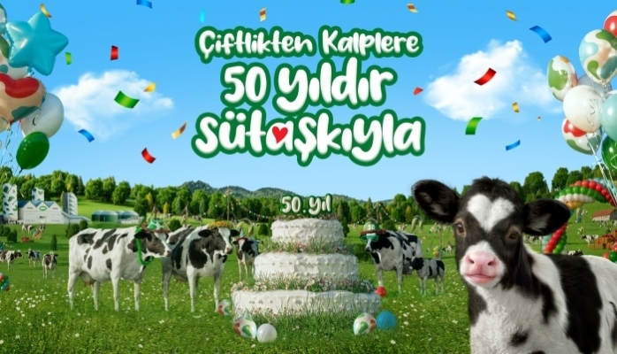 Sütaş 50. Yıl Coşkusunu “Çiftliklerden Kalplere” Taşıyor