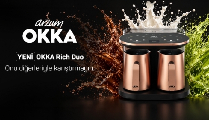 Arzum OKKA Rich Duo İle Kahvede ve Sıcak İçeceklerde Patentli “Karıştırma” Dönemi