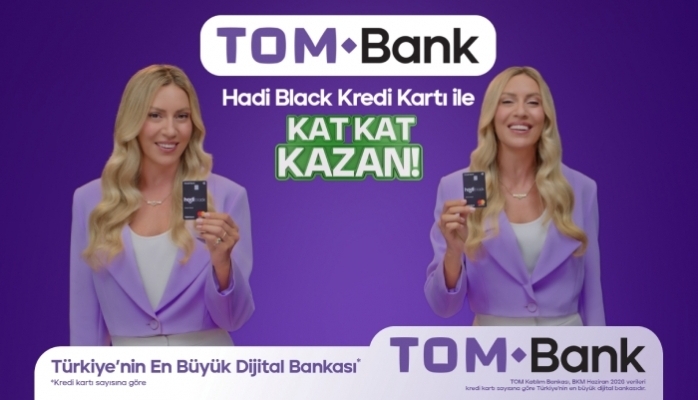 TOM Bank'ın “Kat Kat Kazandıran” Yeni Reklam Filmi Yayında