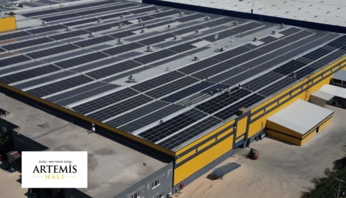 Artemis Halı GES Yatırımıyla Elektrik İhtiyacının Yüzde Yetmişini Kendi Üretiyor 