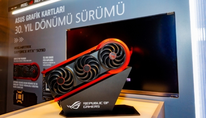 ASUS Ekran Kartlarında 30 Yılı Geride Bıraktı: Matrix 5090 Sahneye Çıktı