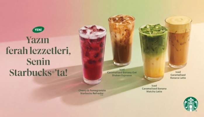 Yazın Ferahlatan Lezzetleri Starbucks'ta