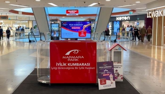 Marmara Park AVM'de İyilikler Birikmeye Devam Ediyor
