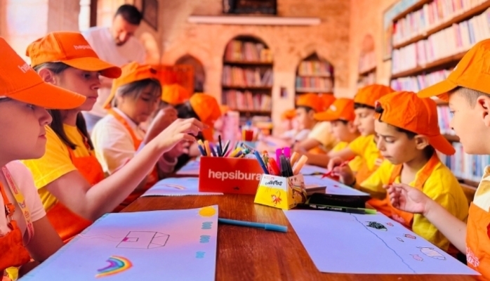 Hepsiburada'nın Desteğiyle Çocuklar Sanatla Buluştu