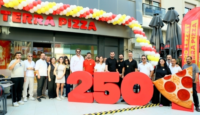 Yerli Pizza Zinciri Terra Pizza 250 Restorana Ulaştı
