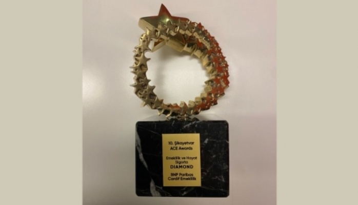 BNP Paribas Cardif Bu Yıl da A.C.E Awards Birincilik Ödülünün Sahibi Oldu