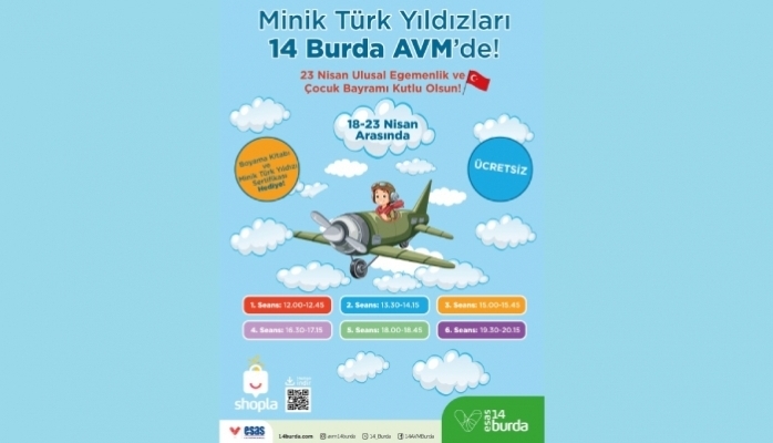 14 Burda AVM'den Birbirinden Eğlenceli 23 Nisan Etkinlikleri
