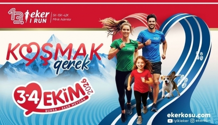 13. Eker I Run'da Kurumsal Takımlar Ekip Ruhu İçin Koşacak