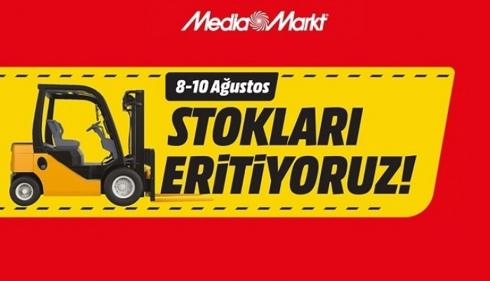 MediaMarkt'tan Stokları Eritiyoruz Kampanyası