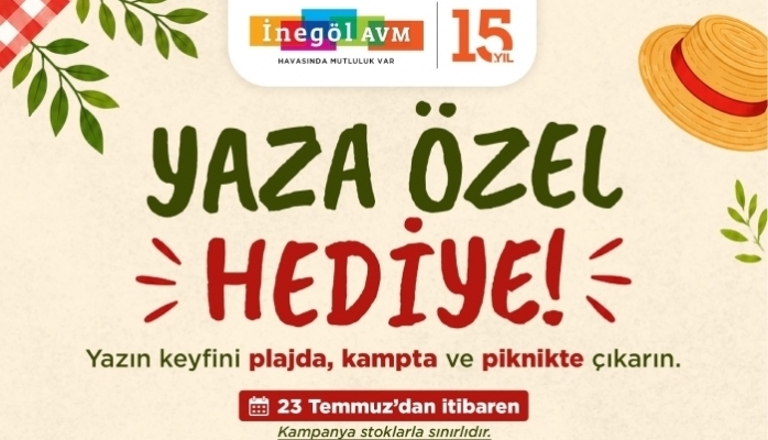 İnegöl AVM'de Temmuz Boyunca Sanat Eğlence ve Alışveriş Bir Arada