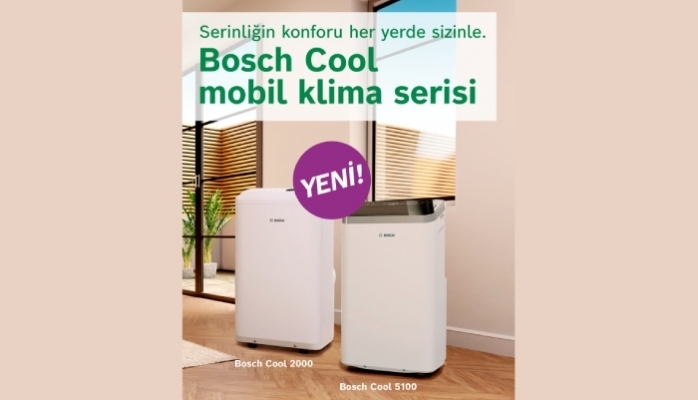 Bosch Home Comfort Group Yeni "Cool" Mobil Klima Serisiyle Yaz Sezonunu Eksiksiz Karşılıyor