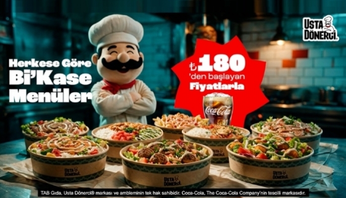 Usta Dönerci®'de Herkese Göre Bi'Kase Var! Reklam Filmi Yayında!