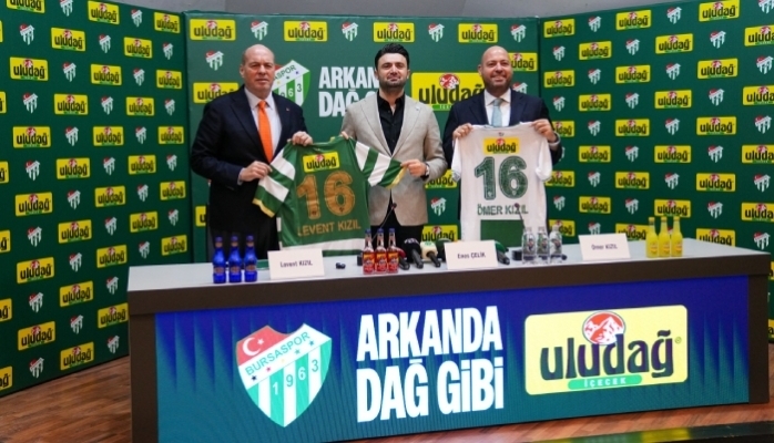 Uludağ İçecek ve Bursaspor'un İş Birliği 1. Lig'de de Devam Ediyor