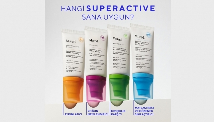 Murad'dan Cilt Korumasında Yeni Dönem: SUPERACTIVE Güneş Serisi İle Tanışın!