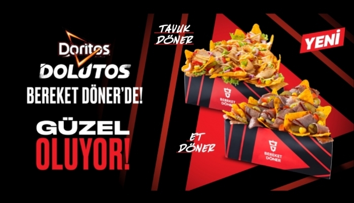 Doritos Türk Mutfağının Efsane Lezzeti Döner İle Buluştu: Doritos Dolutos Döner