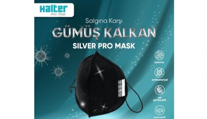 Gümüş İplikli En Yüksek Koruma Silver Pro Mask