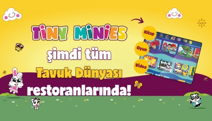 Tavuk Dünyası Tiny Minies İş Birliğiyle Çocukların Restoran Deneyimini Zenginleştiriyor