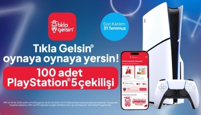 Tıkla Gelsin®'den 100 Kişiye PlayStation®5 Hediyesi 