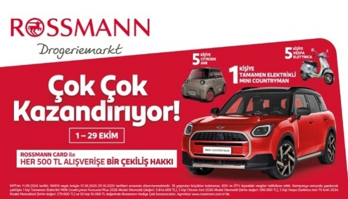 Rossmann'dan 16. Yıla Özel “Çok Çok Kazandıran” Kutlama 