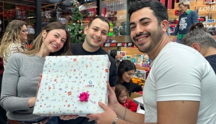 LÖSEV İle Çocukların Yeni Yıl Hayalleri Gerçeğe Dönüşüyor