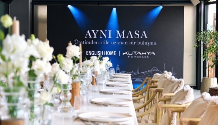 English Home ve Kütahya Porselen "Aynı Masa'da" Buluştu! Üretimden Stile Uzanan Bir Buluşma