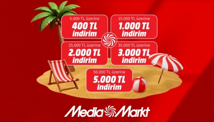 MediaMarkt'tan Yaz Alışverişlerine Özel "Sepet Kampanyası" Sepette 5.000 TL'ye Varan İndirim Başladı!