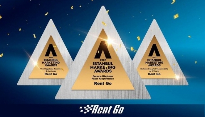 RENT GO'ya 3 Ödül Birden!