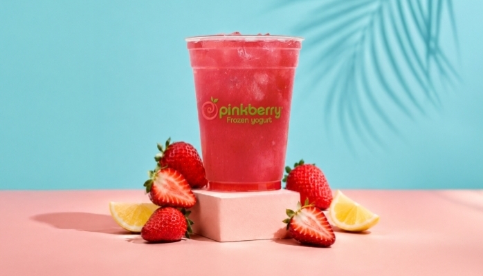 Yazın Ferahlatan Yeni Lezzeti: Çilekli Limonata Pinkberry'de!