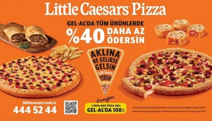 Little Caesars Gel-Al Servisin Avantajını Müşteriye Yansıtacak