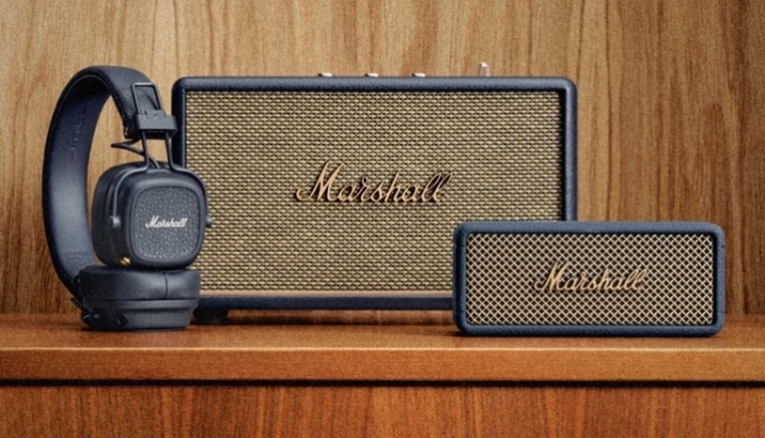 Marshall İkonik Ses Deneyimini Midnight Blue Renk Temasıyla Taçlandırıyor