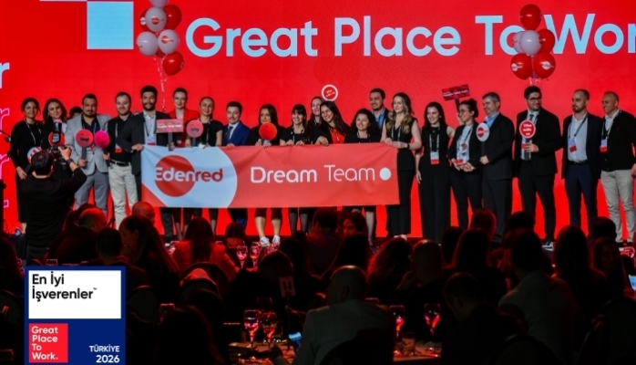 Edenred Bir Kez Daha “Great Place To Work - Türkiye'nin En İyi İşvereni” Ünvanını Aldı