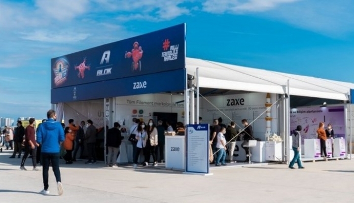 Zaxe’nin Son Teknolojiye Sahip 3D Yazıcıları Global Lansmanını Teknofest’te Yaptı