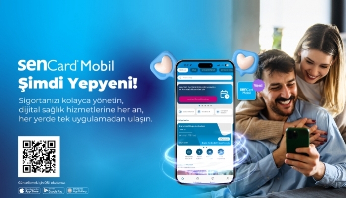 senCard Mobil İle Sağlık Sigortasından Dijital Sağlığa Tüm Hizmetler Tek Uygulamada