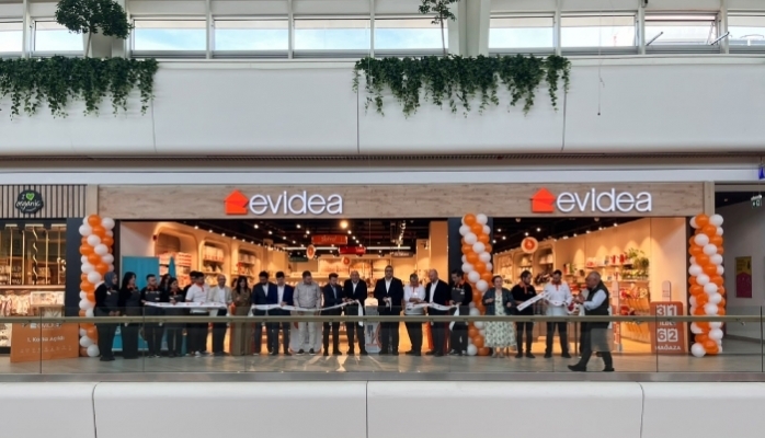 Evidea Antalya'daki İlk Mağazasını Mall of Antalya AVM'de Hizmete Açtı