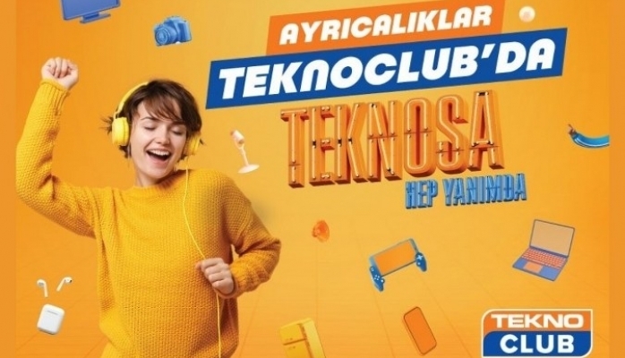 Teknosa'dan TeknoClub Üyelerine Özel İndirim Fırsatları