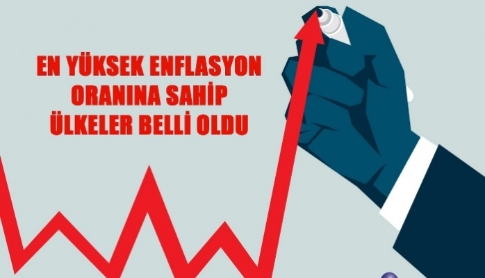 En Yüksek Enflasyon Oranına Sahip Ülkeler Belli Oldu