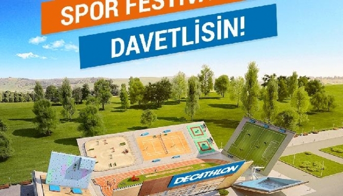 Spor Festivali 19 Mayıs’ta Decathlon'da