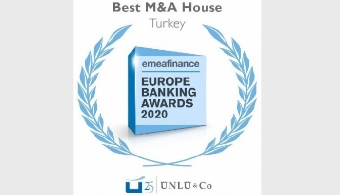 EMEA Finance’dan ÜNLÜ &Co’ya  “Best M&A House-Turkey” Ödülü