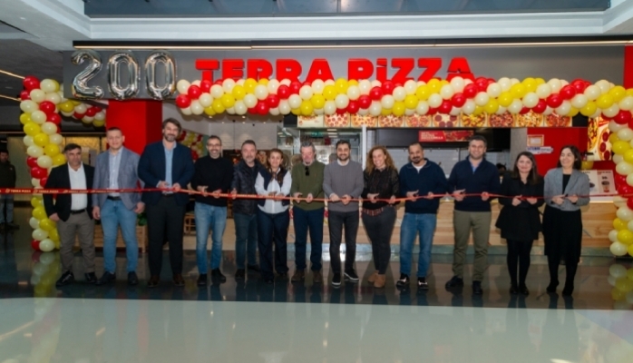 Terra Pizza 200. Şubesi İle Watergarden AVM'de