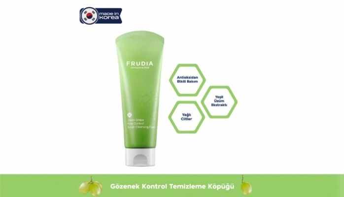 Frudia Green Grape İle Gözenek Görünümüne Karşı Etkili Bakım Watsons Türkiye'de!
