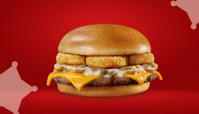 Saloon Burger'den Mantar Soslu Lezzet: Mushroom Star Cheeseburger