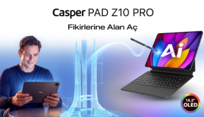 Casper PAD Z10 Pro’nun Yeni Reklam Filmi Hayal Gücüne Alan Açıyor