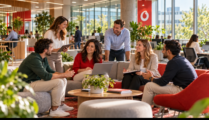 Vodafone'a Sürdürülebilirlikte Platin Madalya