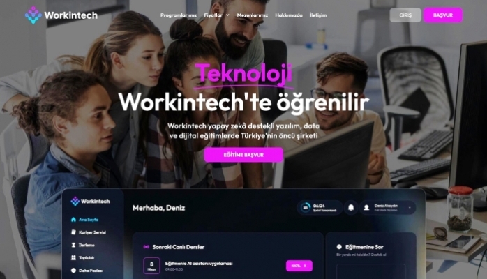 İş Bankası Yatırımlı Workintech Yapay Zekâ ile Teknoloji Eğitiminde Devrim Yaratıyor 