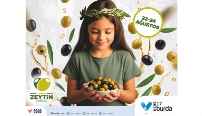 17 Burda AVM'de Zeytin Festivali Başlıyor