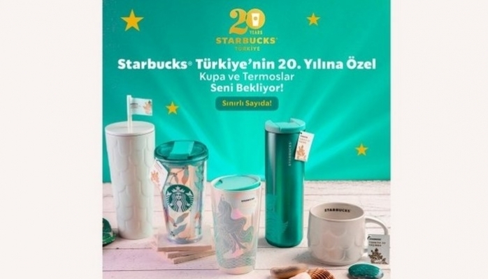Starbucks Türkiye'deki 20. Yılını Çok Özel Ürünlerle Kutluyor