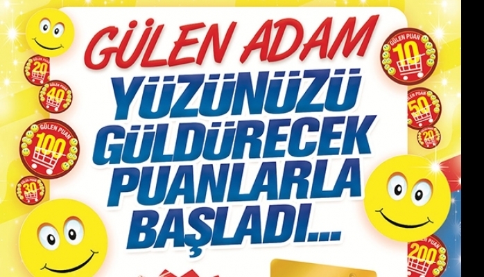 Gülen Adam Kampanyası Başladı