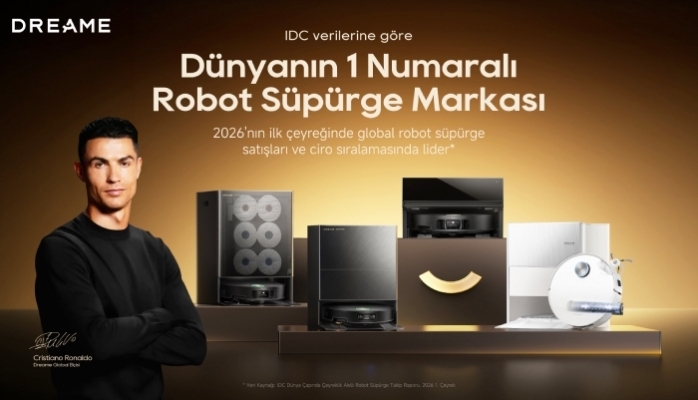 Dreame Robot Süpürge Satışlarında Dünyanın 1 Numarası Oldu!